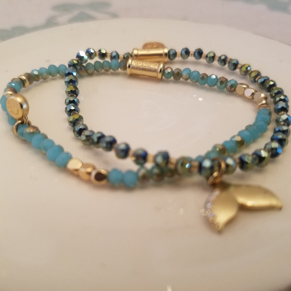 Spartina 449 beaded bracelets Set of 2